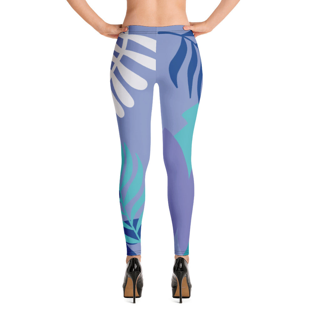 Forest Lilac Leggings | EMENEVO