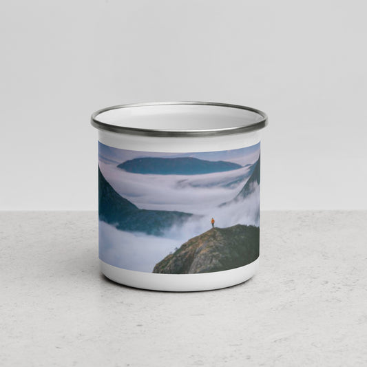 Nature's Peak Enamel Mug | EMENEVO