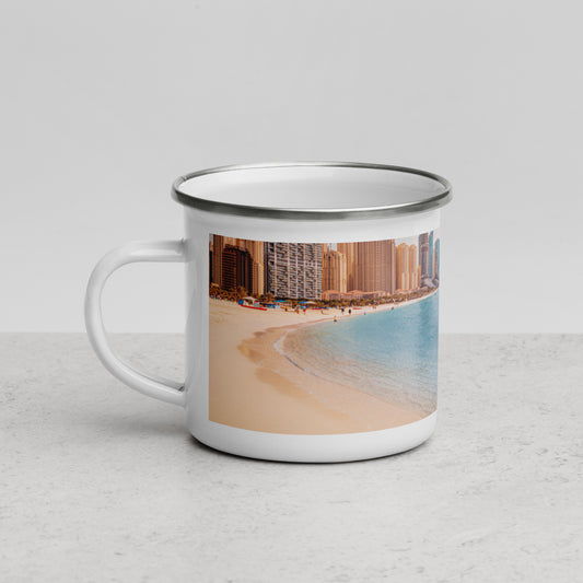 Best Beach Enamel Mug | EMENEVO