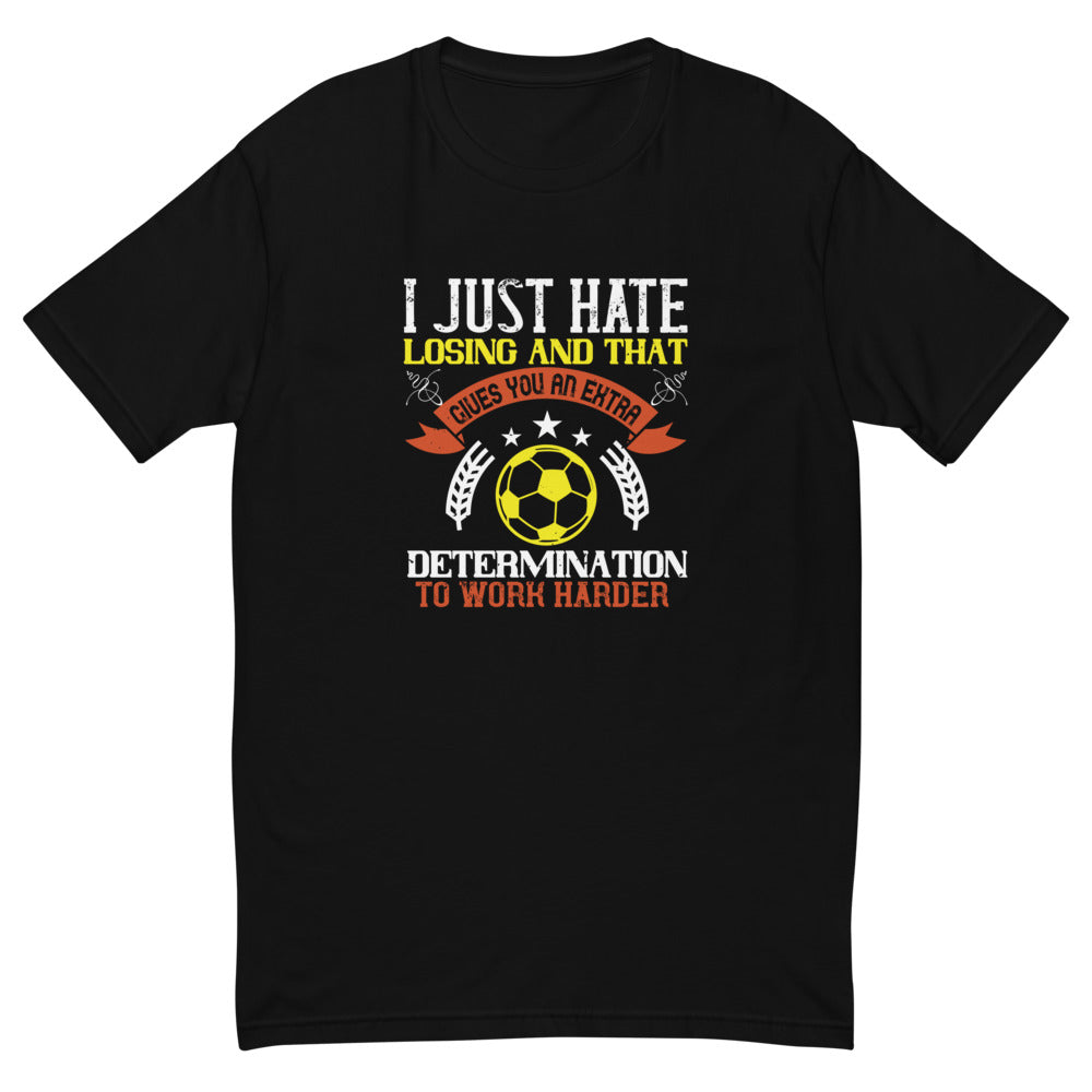 Soccer Determination Men T-Shirt | EMENEVO