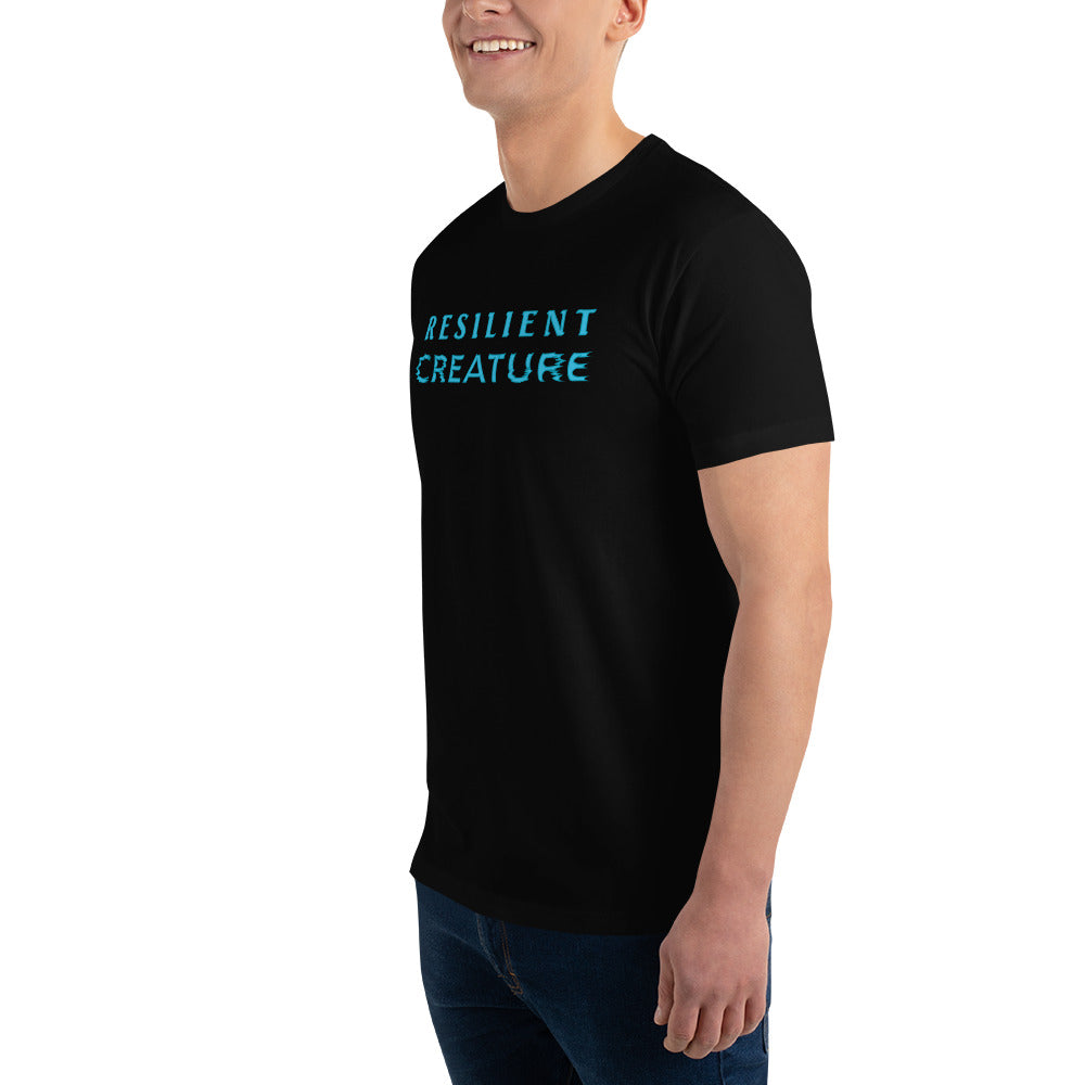 Resilient Creature Blue Men T-Shirt | EMENEVO