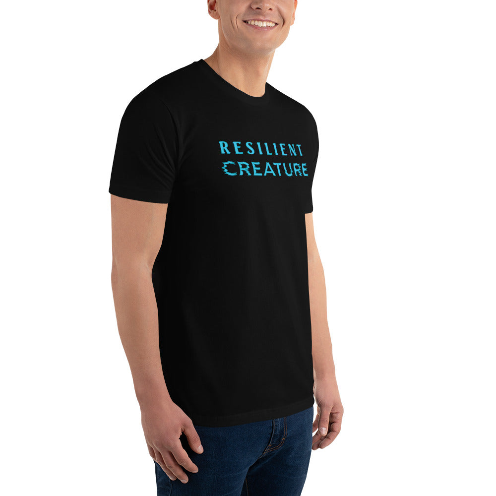 Resilient Creature Blue Men T-Shirt | EMENEVO