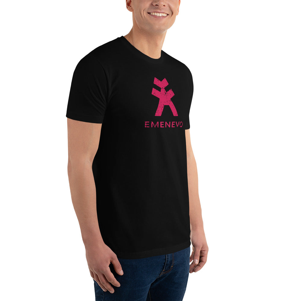 Emenevo Magenta Men T-Shirt | EMENEVO