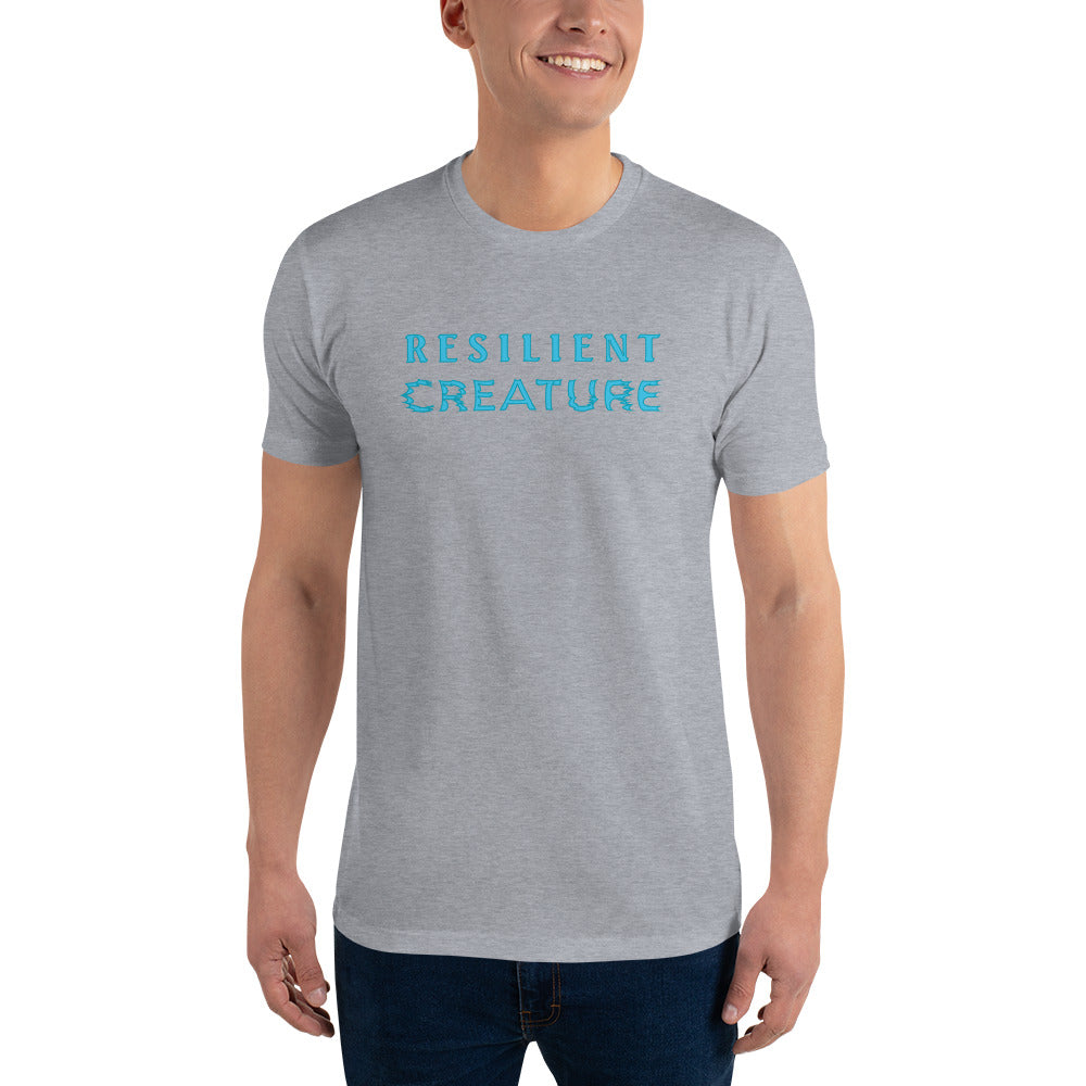 Resilient Creature Blue Men T-Shirt | EMENEVO