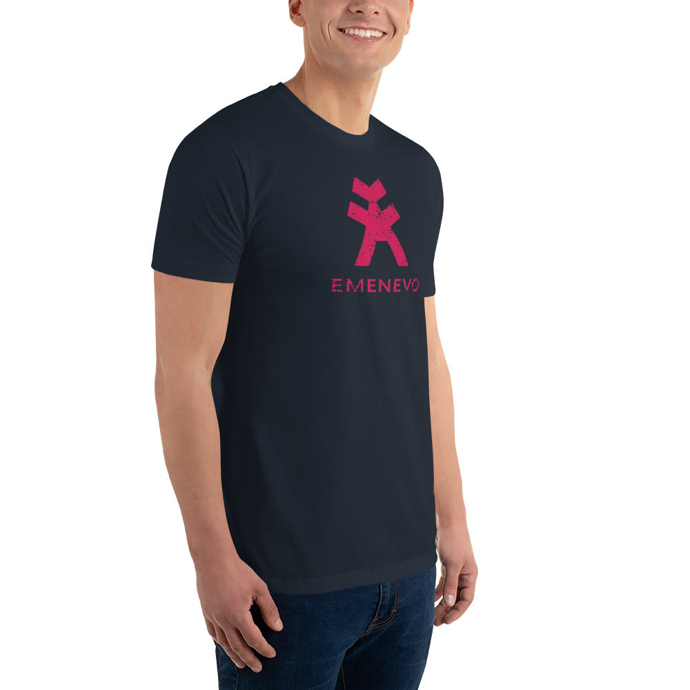 Emenevo Magenta Men T-Shirt | EMENEVO