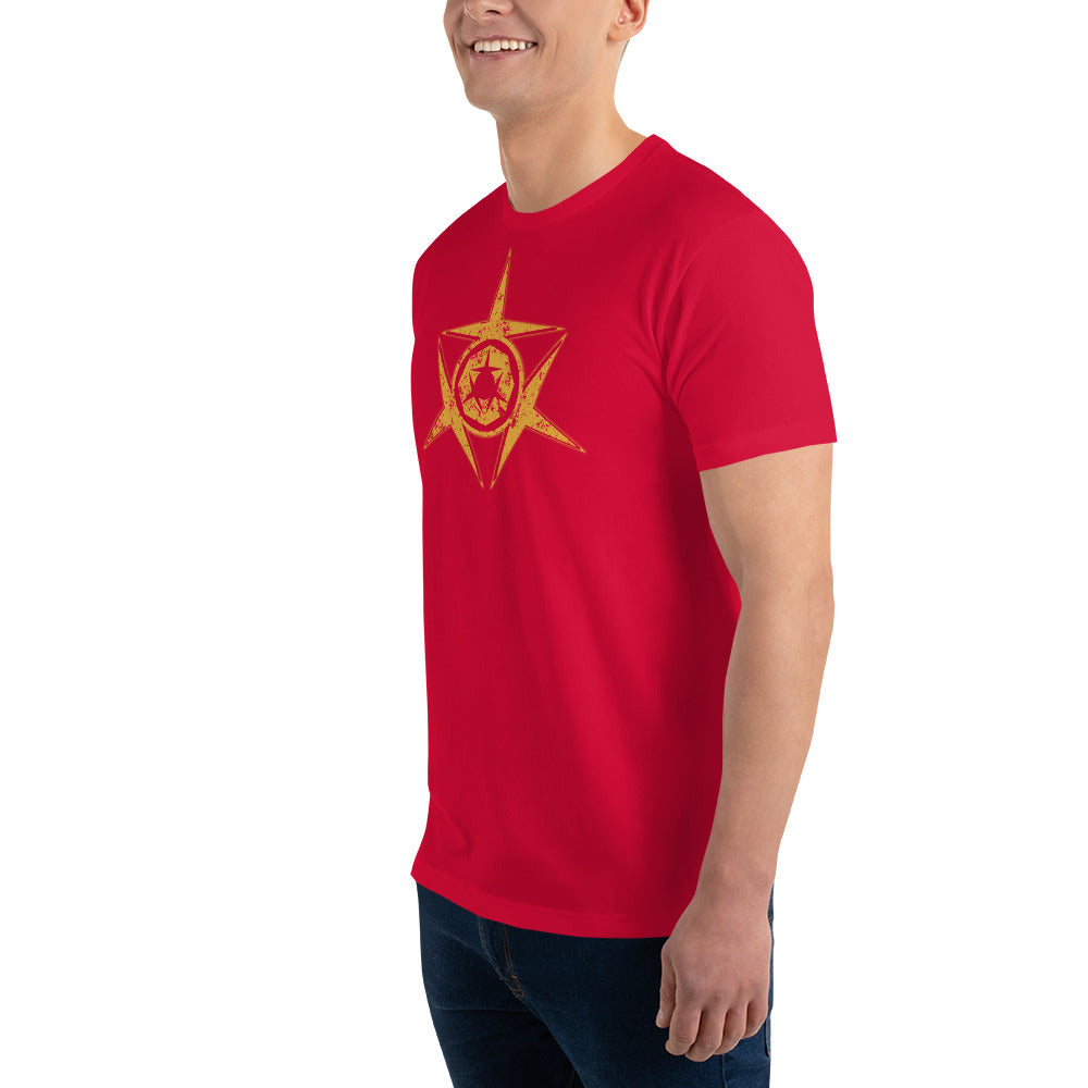 BS Shield Red Men T-Shirt | EMENEVO