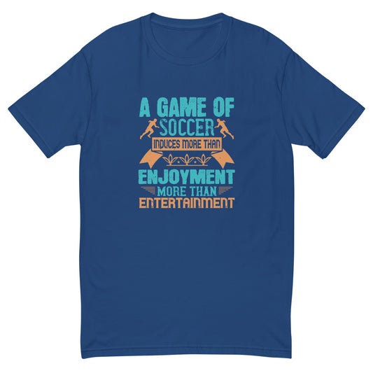 Enjoy the Game Soccer Men T-Shirt | EMENEVO