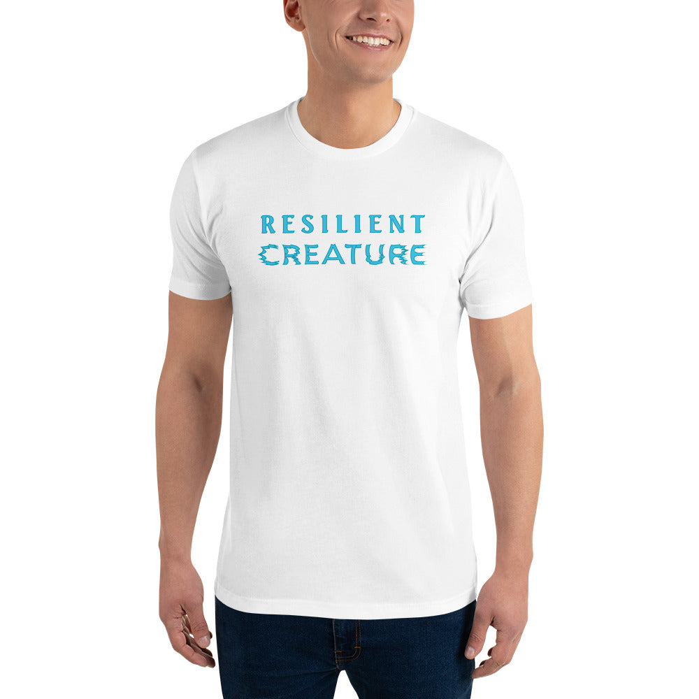 Resilient Creature Blue Men T-Shirt | EMENEVO