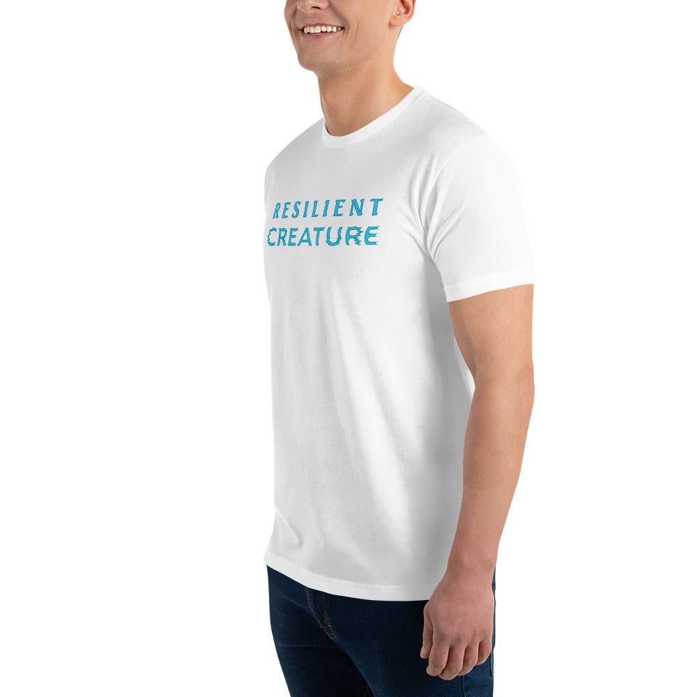 Resilient Creature Blue Men T-Shirt | EMENEVO