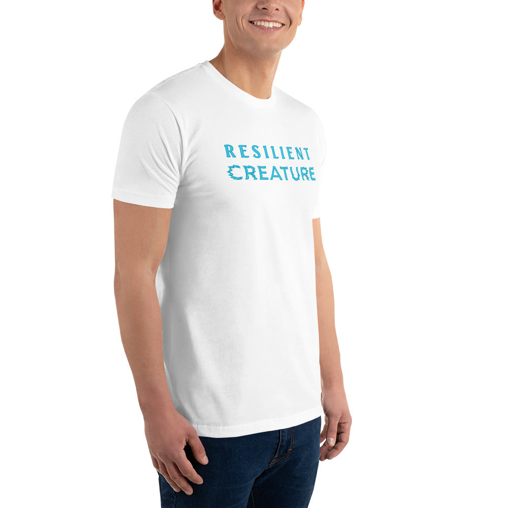 Resilient Creature Blue Men T-Shirt | EMENEVO