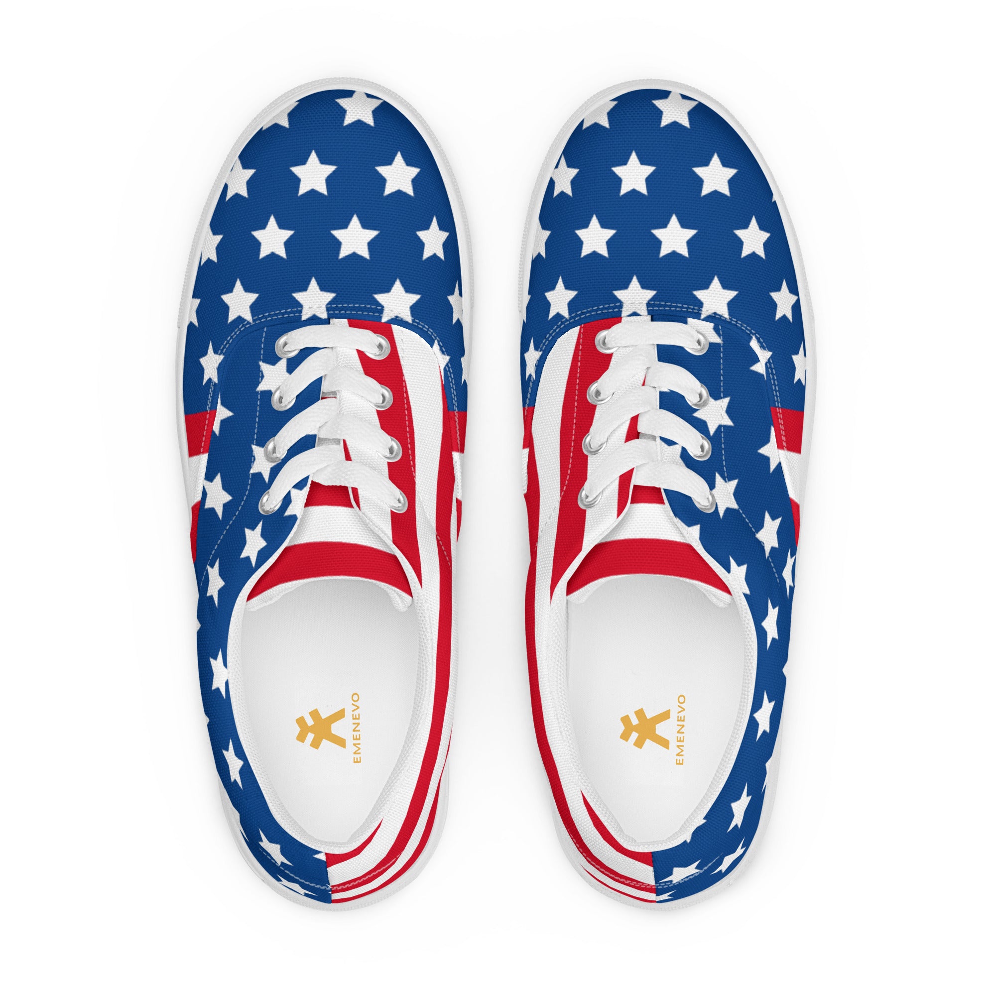 American flag canvas shoes online