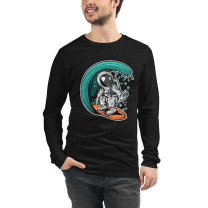 Astro Surfing LS Men T-Shirt | EMENEVO