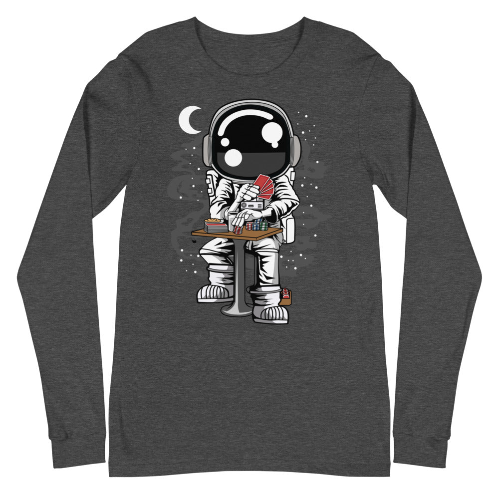 Astro Gambling LS Men T-Shirt | EMENEVO