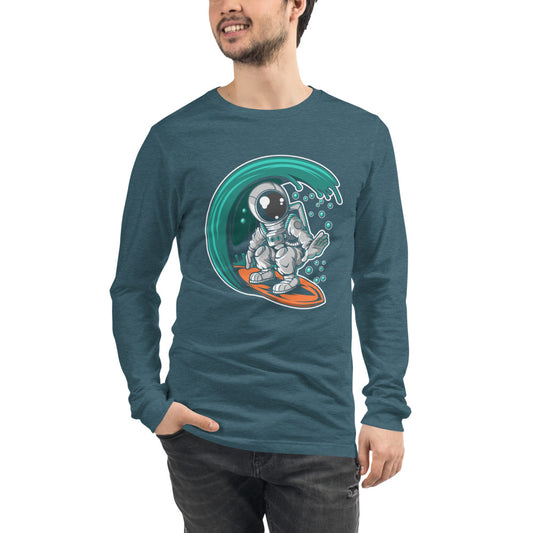 Astro Surfing LS Men T-Shirt | EMENEVO