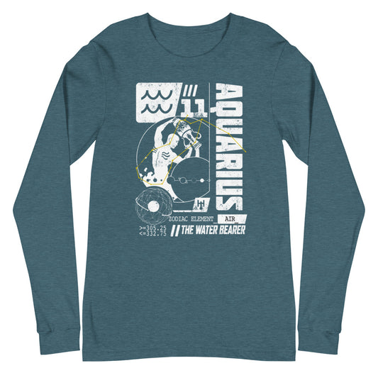 Aquarius LS Men T-Shirt | EMENEVO