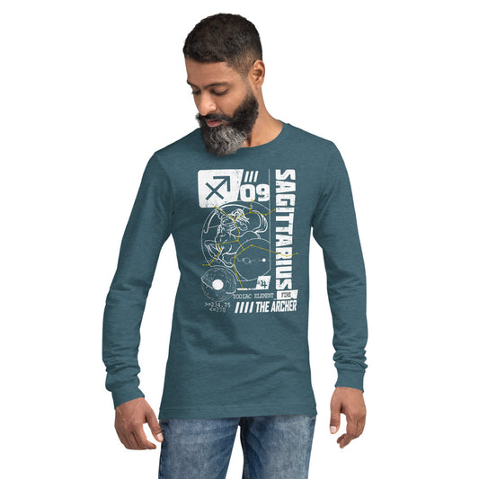 Sagittarius LS Men T-Shirt | EMENEVO