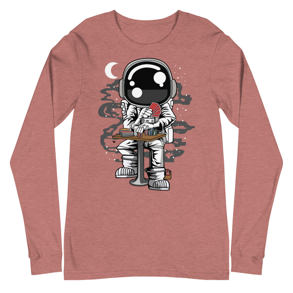 Astro Gambling LS Men T-Shirt | EMENEVO