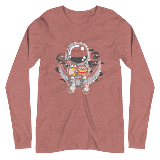 Astro Lunch LS Men T-Shirt | EMENEVO