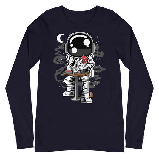 Astro Gambling LS Men T-Shirt | EMENEVO