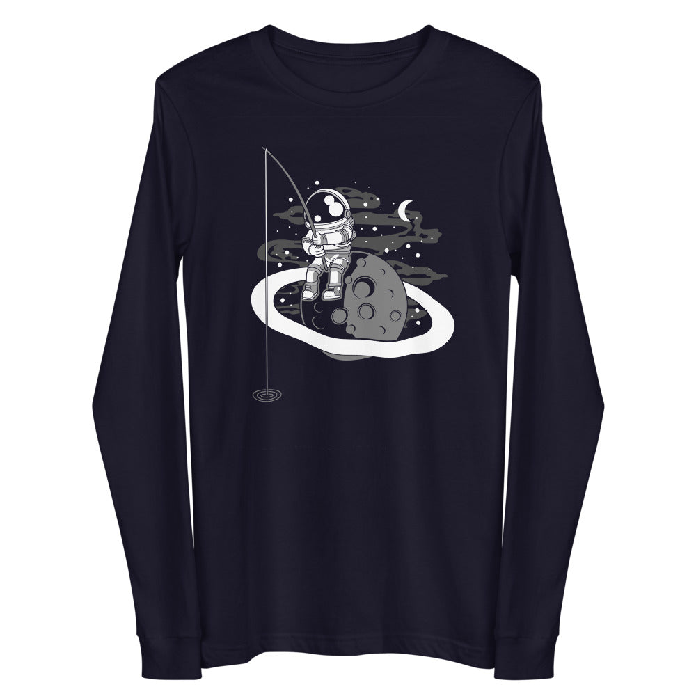 Astro Fishing LS Men T-Shirt | EMENEVO