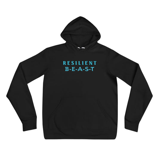 Resilient Beast Blue Men Hoodie | EMENEVO